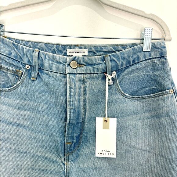 NWT Good American Good '90s Loose in Indigo - Picture 7 of 11